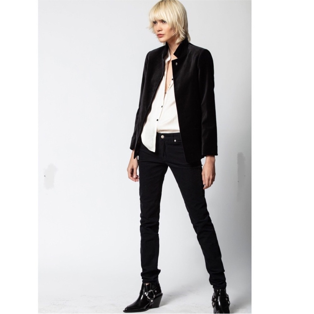 Zadig & Voltaire Eva Velours Corduroy Pants